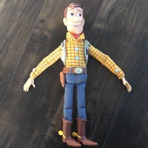 Toy Story Talking Woody Doll Pull String